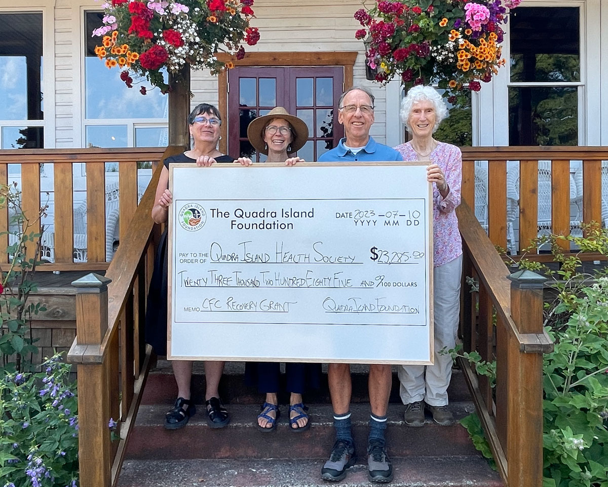 QIF grant recipient: Quadra Island Health Society